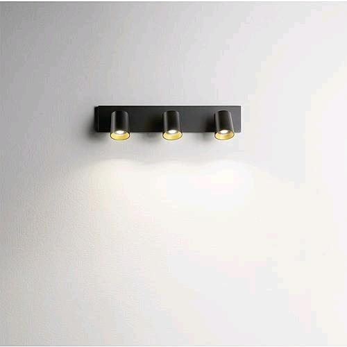 Thumbnail - Fabas Luce, Wandleuchte + Deckenleuchte, 345183101Strahler Modo schwarz 3flg (GU10)