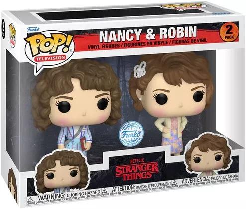 Actual product image Funko POP! Stranger Things S4 Nancy & Robin 2PK EXM