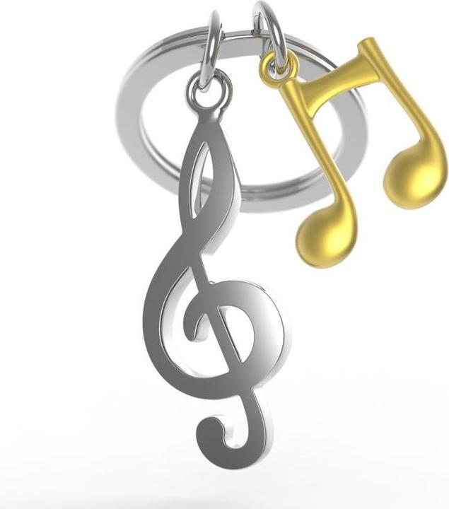 Actual product image Metalmorphose Keyring Muzzart