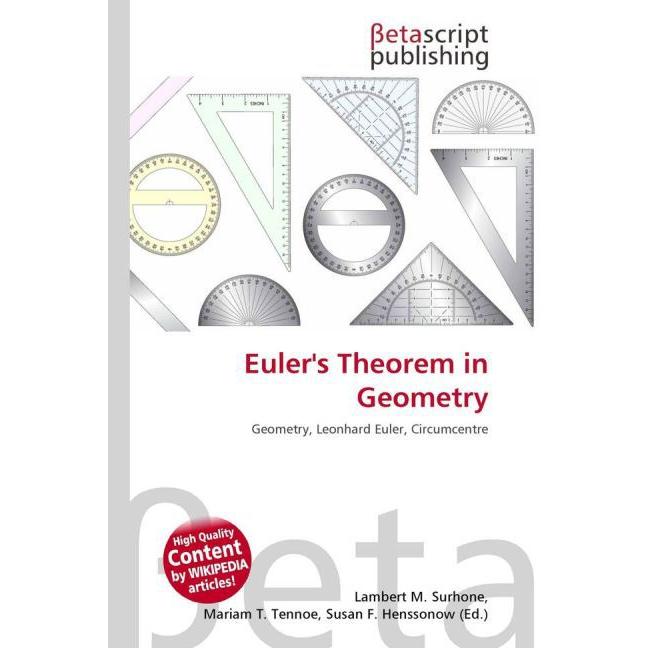 Thumbnail - Euler's Theorem in Geometry, Fachbücher von Lambert M. Surhone, Miriam T. Timpledon, Susan F. Marseken