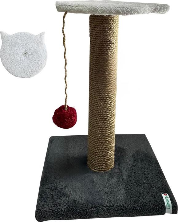 Paws & Whiskers Rio Cat Scratching Board (42 cm, Formichina, Rosso Beige Bianco)