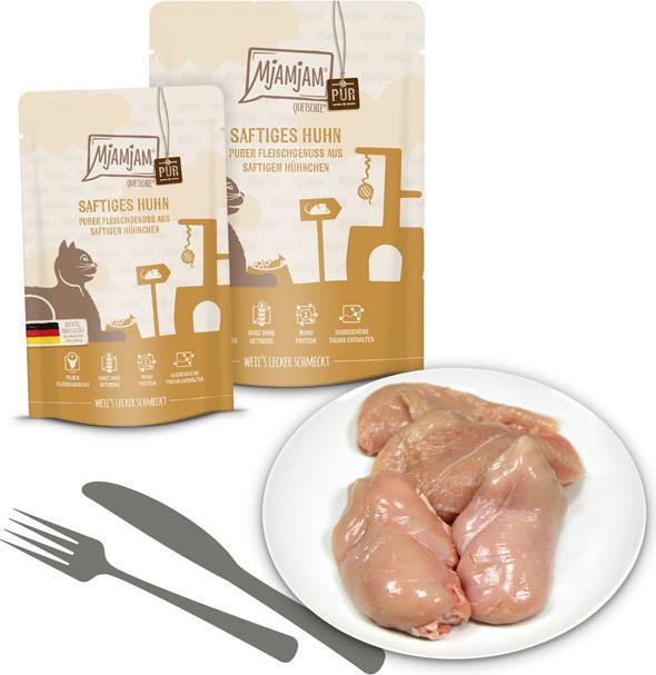 Produktbild Mjamjam Katzen-Nassfutter (Adult, 1 Stk., 300 g)