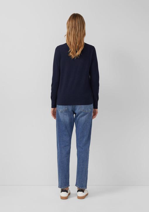 Produktbild s.Oliver Strickpullover Rollkragenpullover aus Viskosemix (44)