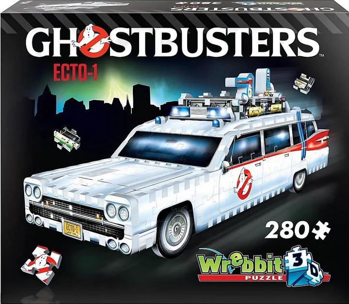 Produktbild Wrebbit 3D Puzzle - Ghostbusters - Ecto-1 (40970039) (280 Teile)