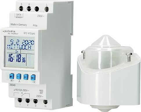 Actual product image Paladin 23049 Twilight switch white 230 V