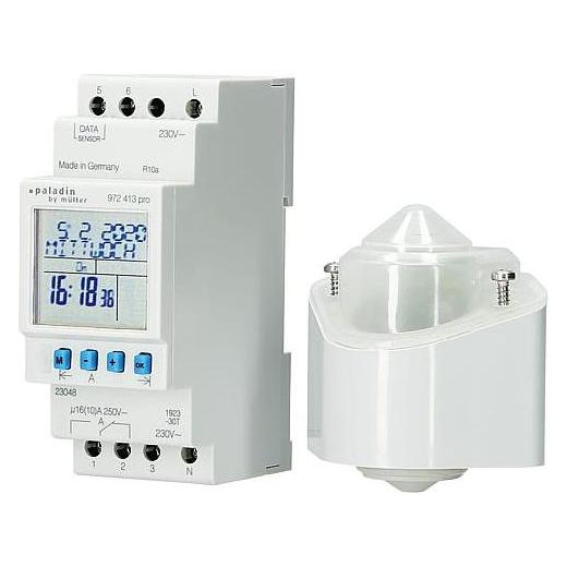 Paladin, Timer, 23049 Schemerschakelaar Wit 230 V