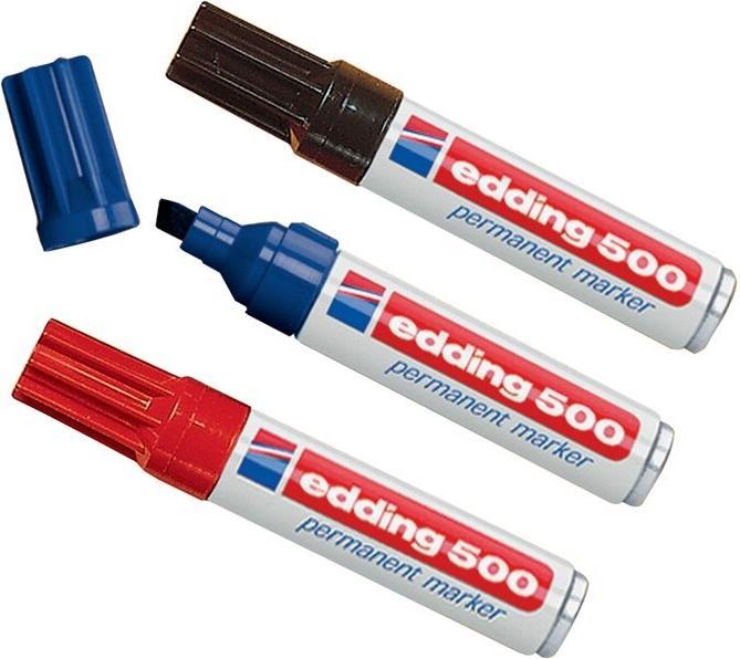 Produktbild Edding 500 (Blau, 2 mm, 10 x)
