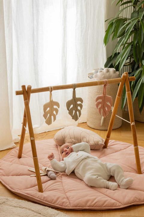 Produktbild Lorena Canals Rattle toy hangers (3er Set) - Monstera