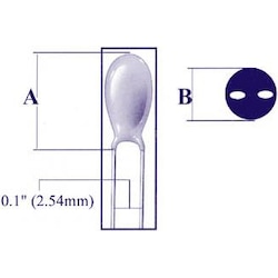 Velleman Tantal Capacitor 10µf 16V, Kondensator