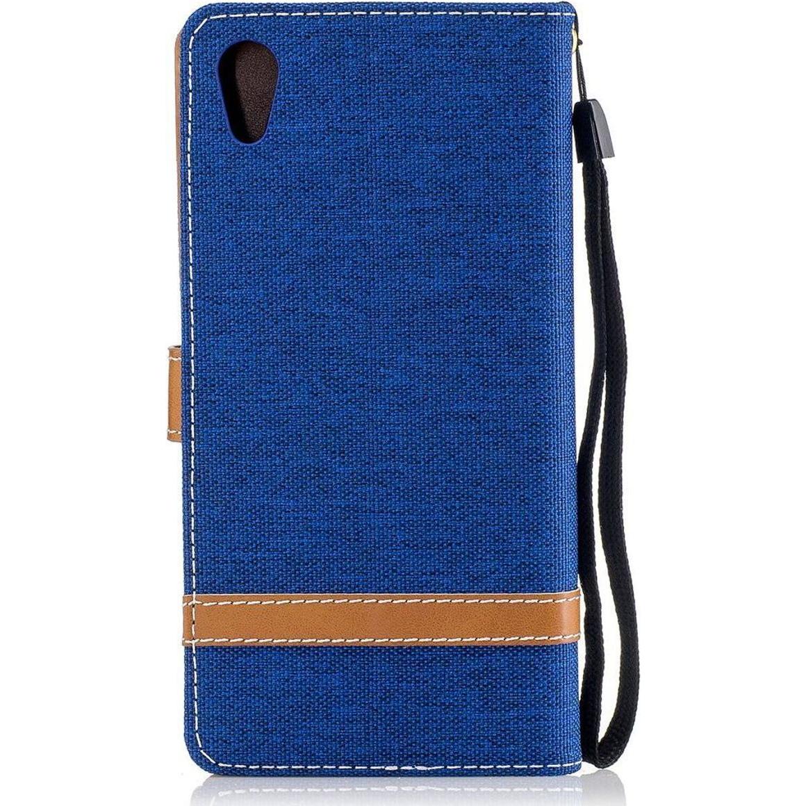 König Design Hülle Handy Schutz für Sony Xperia XA1 Case Cover Tasche Wallet Etui Handyhülle (Sony Xperia XA1), Smartpho...