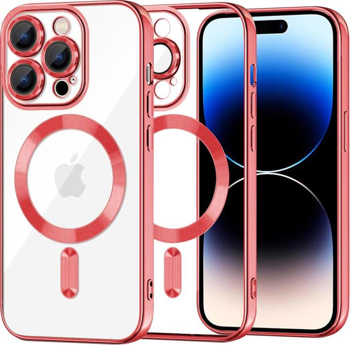 Immagine prodotto Techsuit - Luxury Crystal MagSafe - iPhone 14 Pro - Red (Apple iPhone 14 Pro)