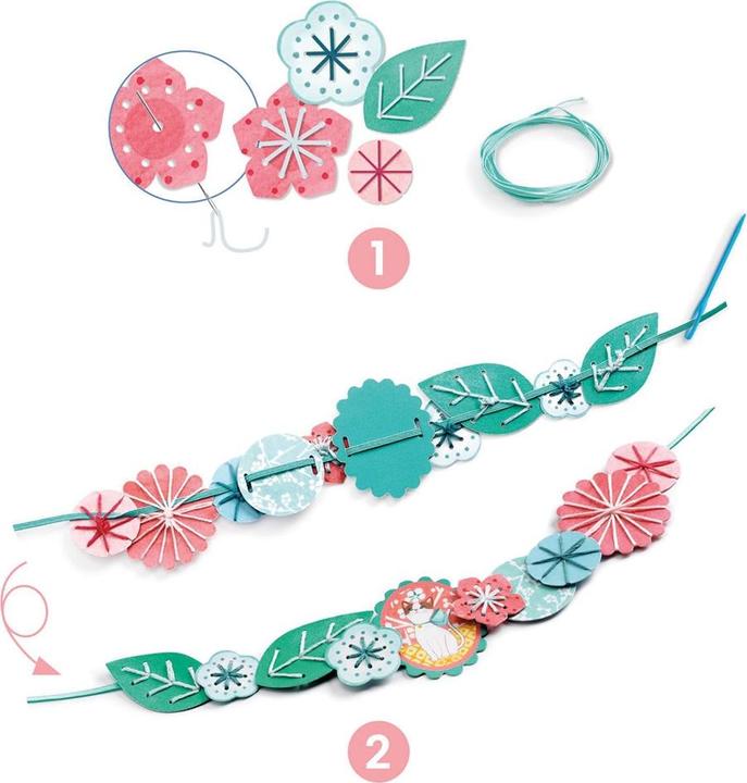 Immagine prodotto Djeco DIY - Halsketten Flora