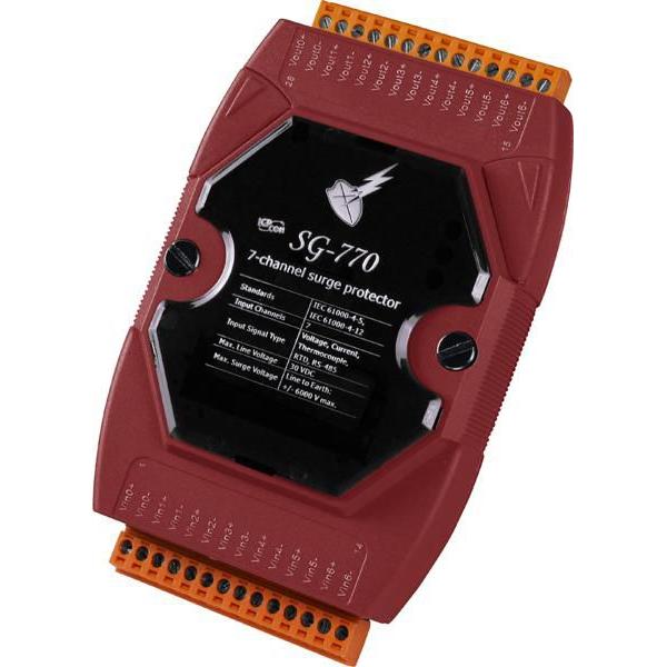 Moxa Transient Beskyttelse, 7 Kanal, Netzwerk Switch