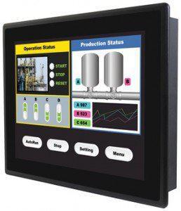 Actual product image Moxa 19" LCD MONITOR, TOUCH, PROJEC