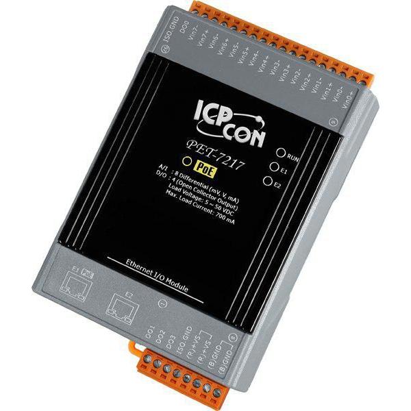 Moxa MODBUS/TCP I/O MODULE, 2x LAN, Netzwerkadapter