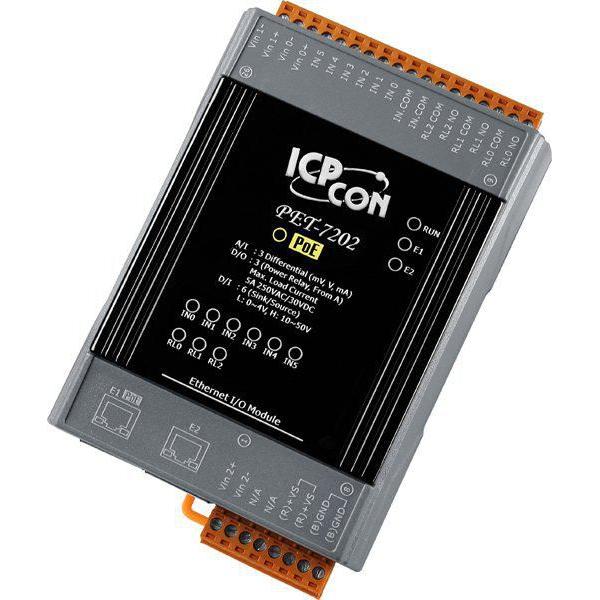 Moxa MODBUS/TCP I/O MODULE, 2x LAN, Netzwerkadapter