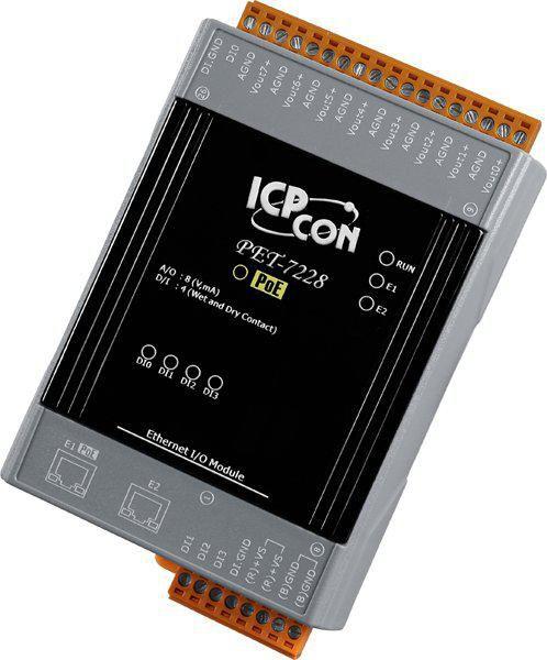 Produktbild Moxa MODBUS/TCP I/O MODULE, 2x LAN