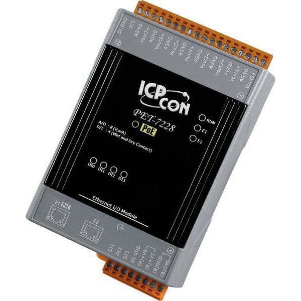 Moxa MODBUS/TCP I/O MODULE, 2x LAN, Netzwerkadapter