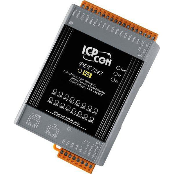 Moxa MODBUS/TCP I/O MODULE, 2x LAN, Netzwerkadapter