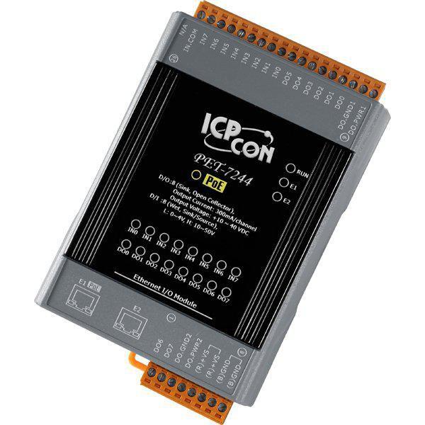 Moxa MODBUS/TCP I/O MODULE, 2x LAN, Netzwerkadapter