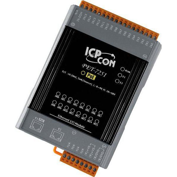 Moxa MODBUS/TCP I/O MODULE, 2x LAN, Netzwerkadapter