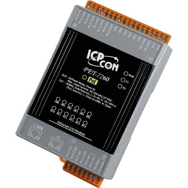 Moxa MODBUS/TCP I/O MODULE, 2x LAN, Netzwerkadapter