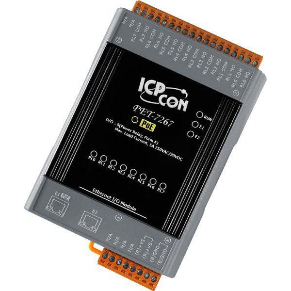 Moxa MODBUS/TCP I/O MODULE, 2x LAN, Netzwerkadapter