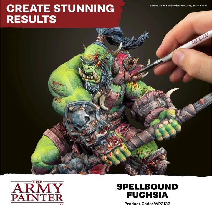 Actual product image The Army Painter Colour Warpaints Fanatic: Spellbound Fuchsia 18 ml