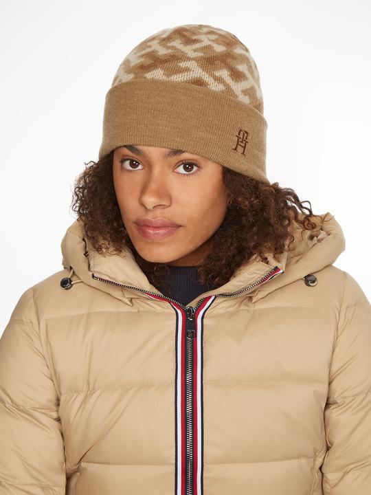 Actual product image Tommy Hilfiger Iconic Monogram Beanie (One size)