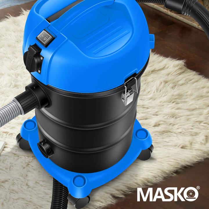 Actual product image Masko 6IN1 Industrial Vacuum Cleaner, Blue (Wet dry vacuum cleaner)
