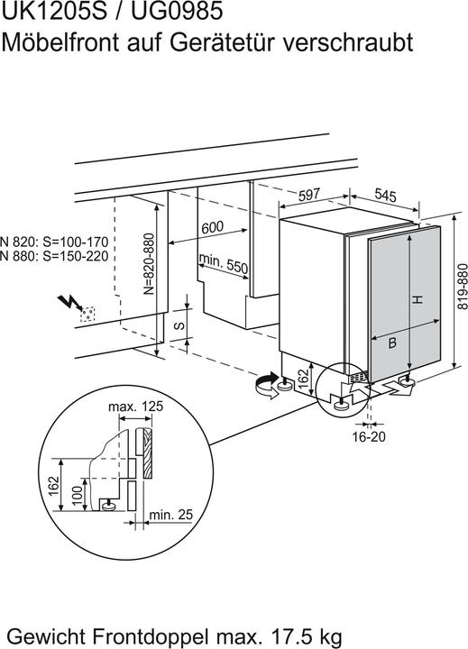 Actual product image Electrolux UK1205SR (110 l)