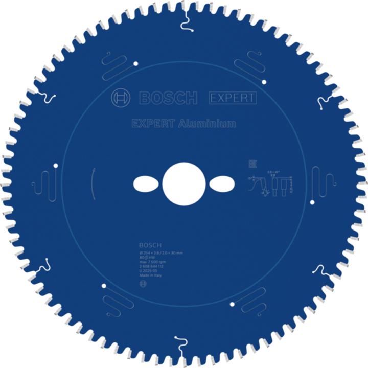 Produktbild Bosch Professional Zubehör Kreissägeblatt Expert for Aluminium, 254 x 30 x 2,8 mm, 80