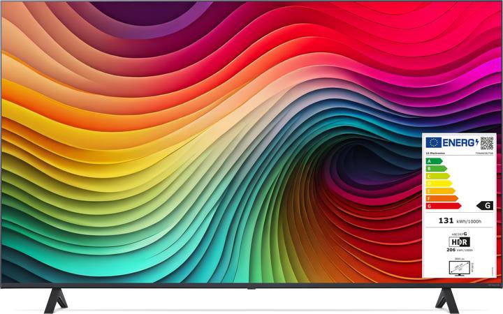 Actual product image LG UHD TV 75NANO82T6B (75", NANO82, Nano-Cell, 4K, 2022)