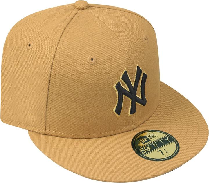Actual product image New Era 59Fifty Fitted Cap - New York Yankees tan - 8 (8)