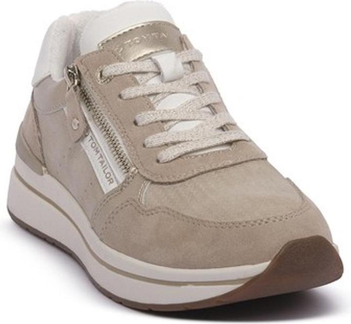 Actual product image Tom Tailor Sneaker Cream Gold (40)