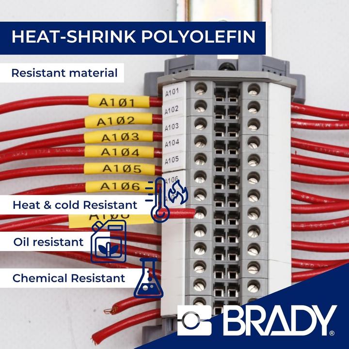 Actual product image Brady PermaSleeve Heat-shrink (11.15 mm)