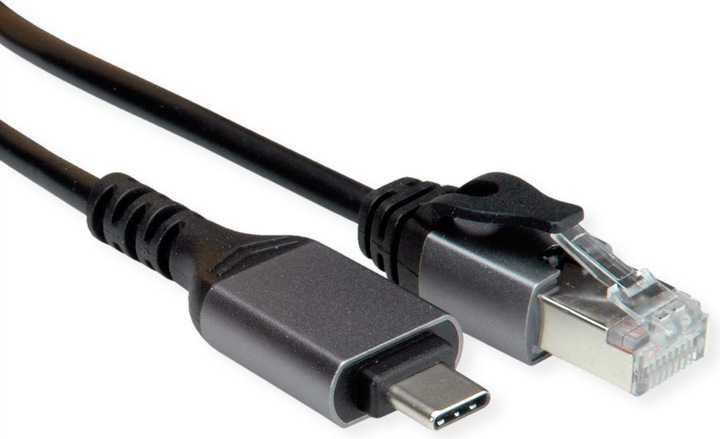 Produktbild Value USB 3.2 Gen 2 Typ C zu Gigabit Ethernet Konverterkabel (USB 3.1, RJ45 (1x))