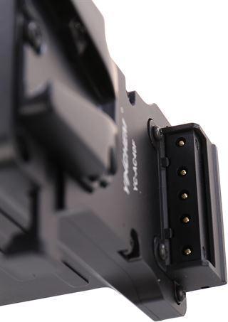Actual product image Rolux Battery adapter RL-AC40F V-mount to Sony NPF