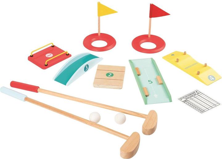 Immagine prodotto Spielba Set da golf con 9 pezzi (1 - 2 Giocatori)