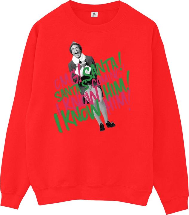 Produktbild Elf Santa's Coming Sweatshirt (XL)