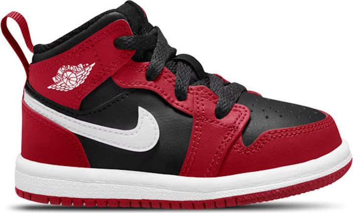 Image du produit Jordan 1 Mid Black Gym Red (TD) (19.5)