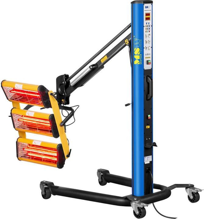 Produktbild MSW Lacktrockner Strahler Infrarotstrahler Heizstrahler Infrarot Lampe Auto 3300 W (3300 W)