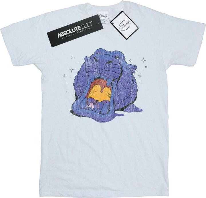 Disney Aladdin Cave Of Wonders Distressed Maglietta Uomo (4XL)