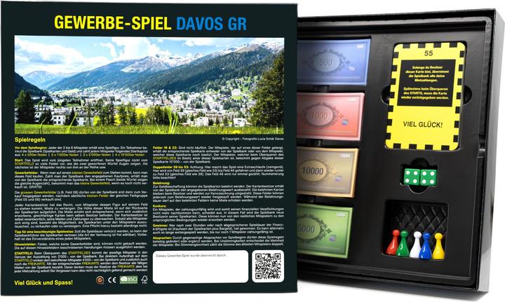 Gewerbe-Spiel Board game DAVOS GR (German)