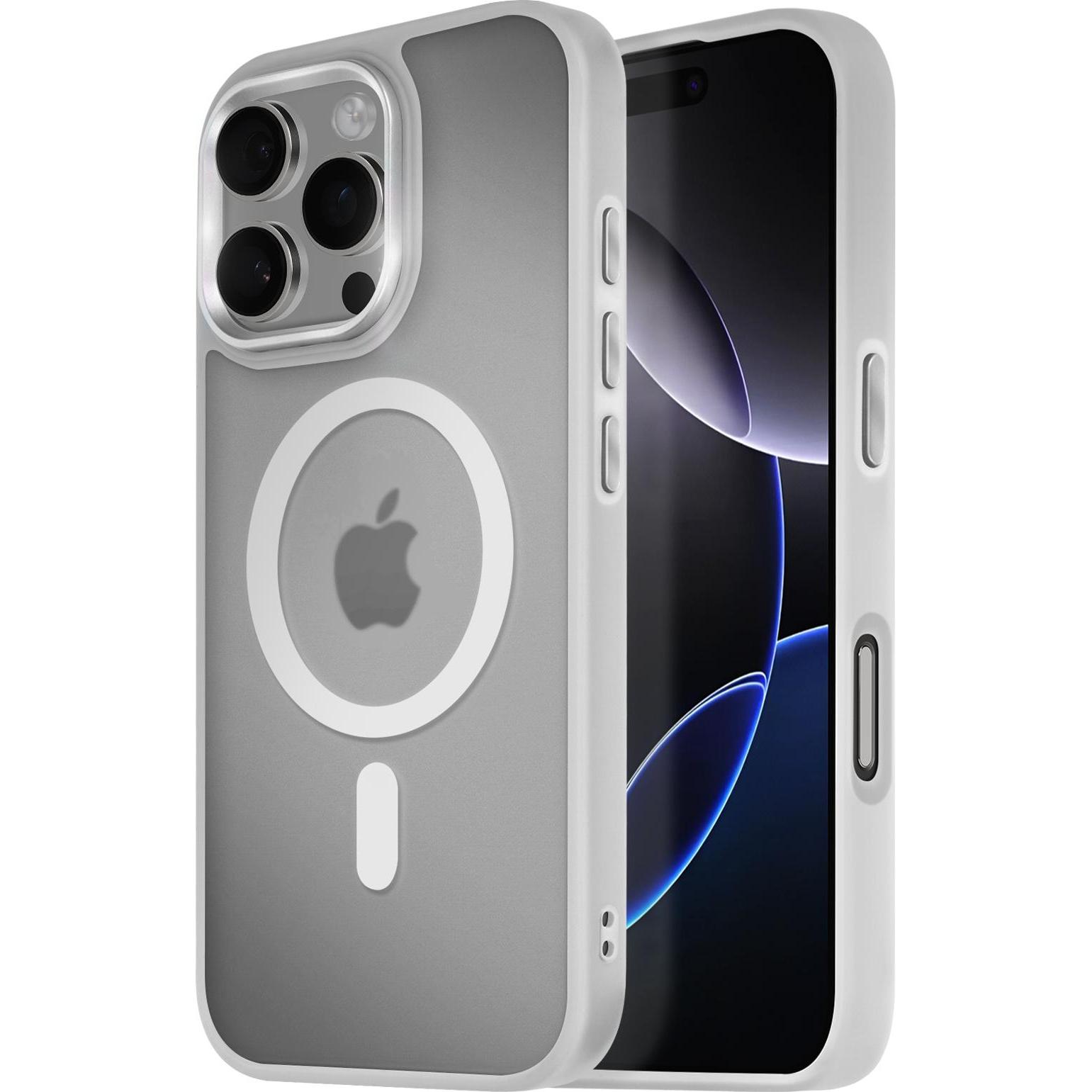 Avizar Frost Color Case (Apple iPhone 16 Pro Max), Smartphone Hülle, Grau