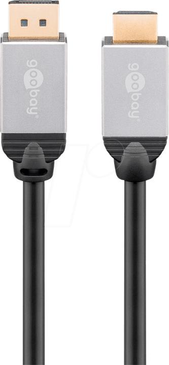 Goobay DisplayPort — HDMI (Typ A) (1 m, DisplayPort, HDMI, 2.0)