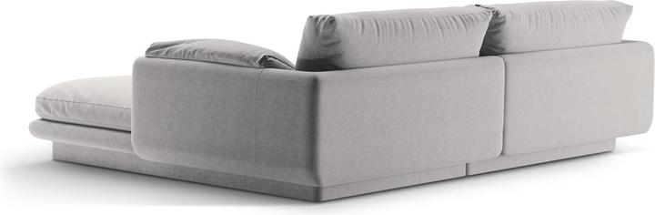Actual product image Micadoni Left Corner Sofa, "Torino", 3 Seats, 220x170x83 Made in Europe (Corner sofa)