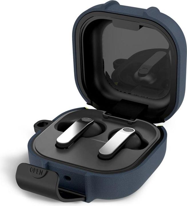 4Kom Tech-Protect Slim Hook Samsung Galaxy Buds 4 / 4 Pro Fluffy Blau (Hoofdtelefoon hoes)