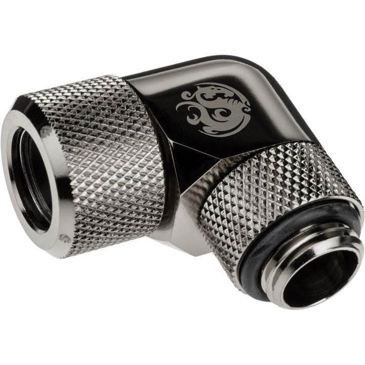 Bitspower Advanced Multi-Link Adapter Anschluss 90 Grad G1/4 Zoll AG auf 12mm AD Hardtube - drehbar, Wasserkühlung Kompo...