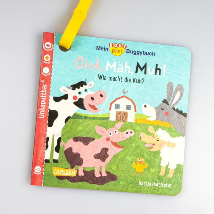 Produktbild Baby Pixi Mein Baby-Pixi-Buggybuch: Oink, Mäh, Muh! (Deutsch)